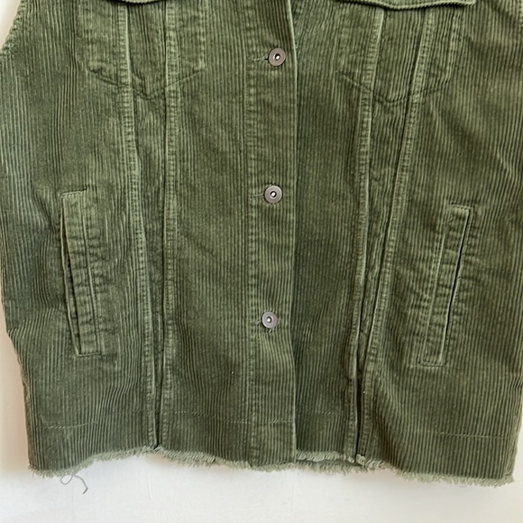 ZARA Oversized Corduroy Vest Size XS - Picture 2 of 4